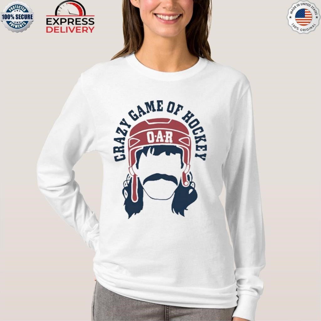 Crazy Game of Hockey O A R Shirt