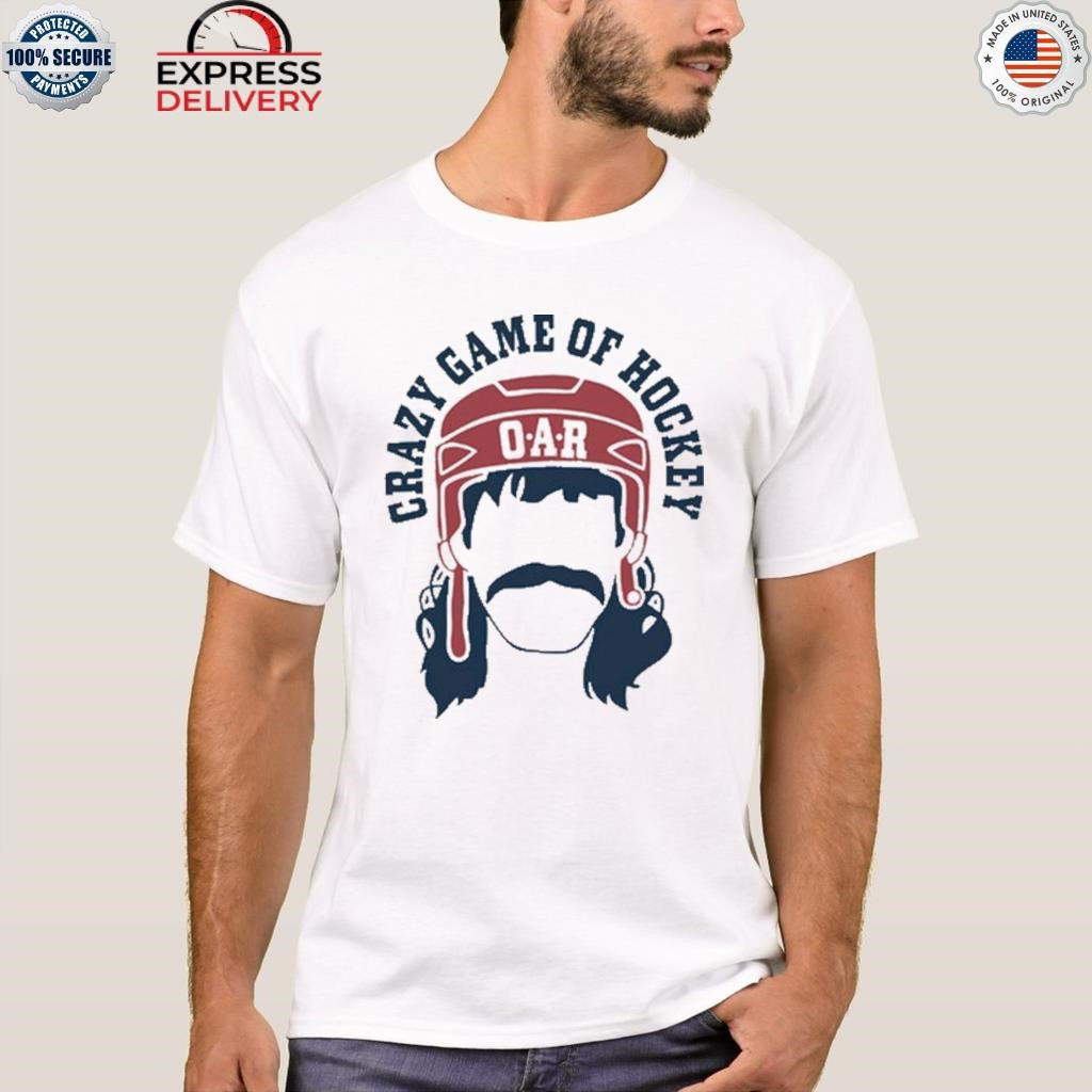 Crazy Game of Hockey O A R Shirt