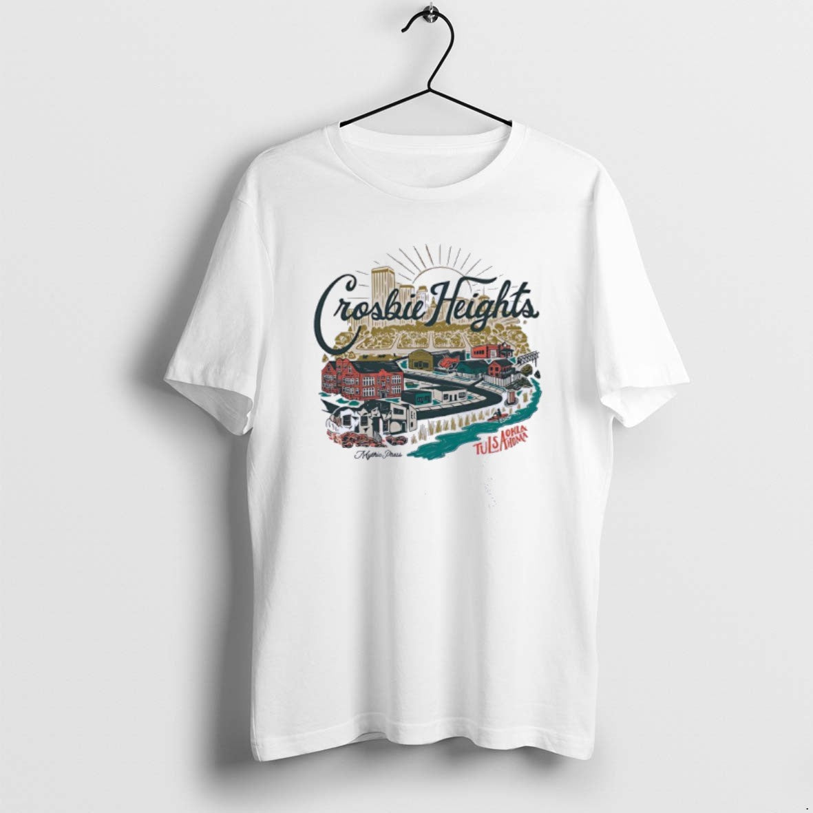 Official Crosbie Heights Tulsa Oklahoma Mythic Press T-Shirts, Hoodie, Sweatshirt | InkRitualCo.com