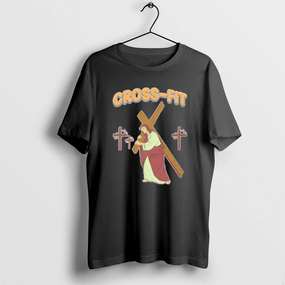 Official Cross Fit Jesus Carries The Cross T-Shirts, Hoodie, Sweatshirt | InkRitualCo.com