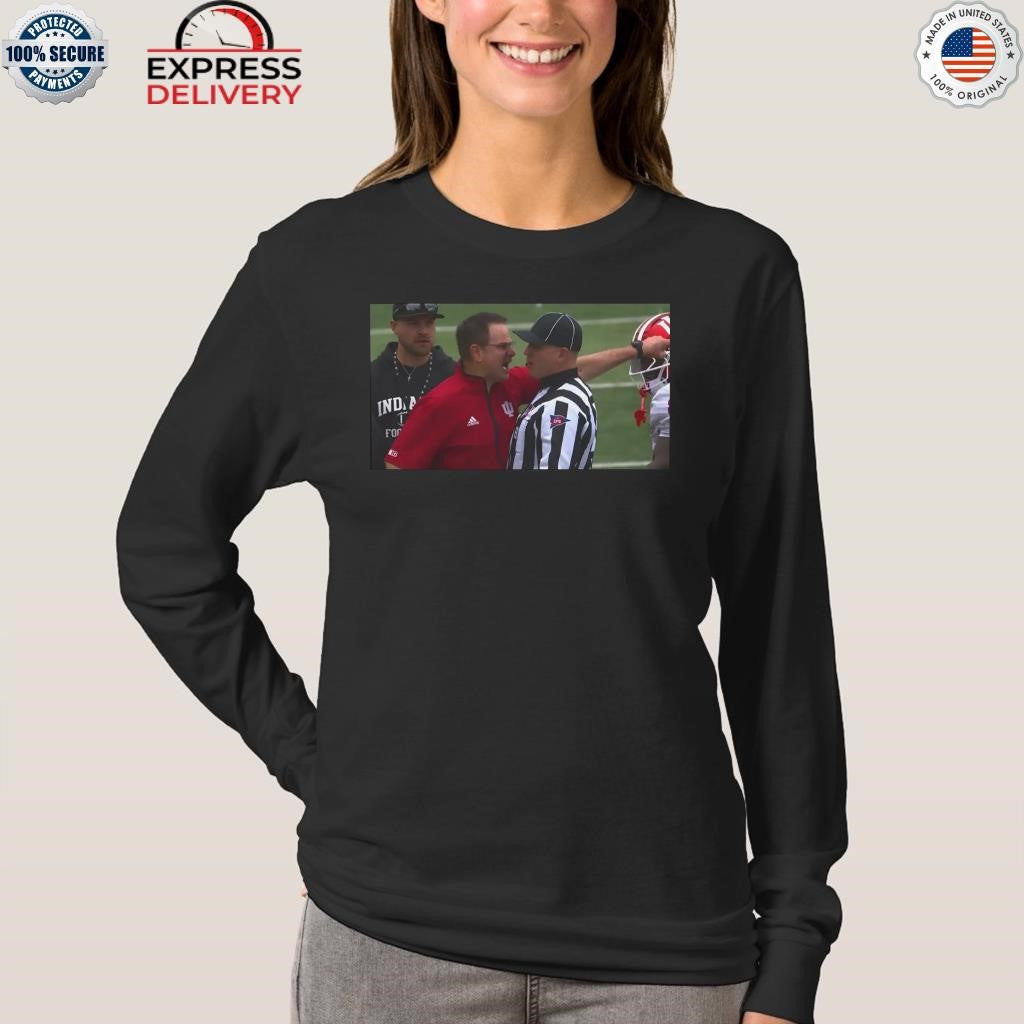 Curt Cignetti Blew Up At A Ref Shirt