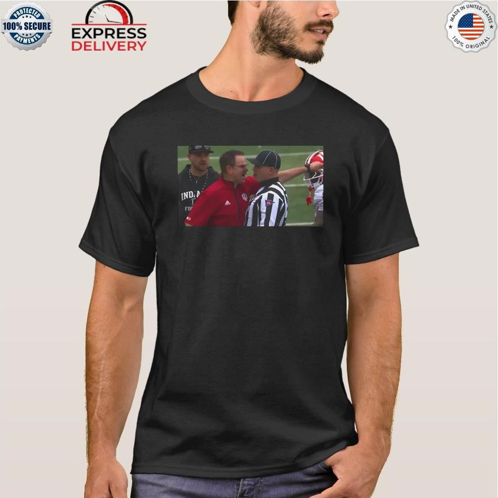 Curt Cignetti Blew Up At A Ref Shirt
