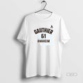 Official Cutter Gauthier Name And Number Anaheim Ducks T-Shirts, Hoodie, Sweatshirt | InkRitualCo.com