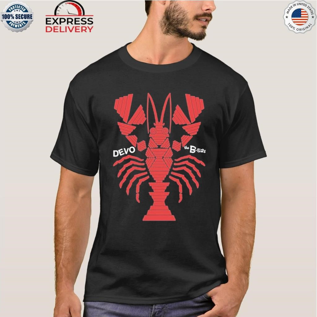 DEVO & The B-52’s Cosmic De-Evolution Tour 2025 Shirt