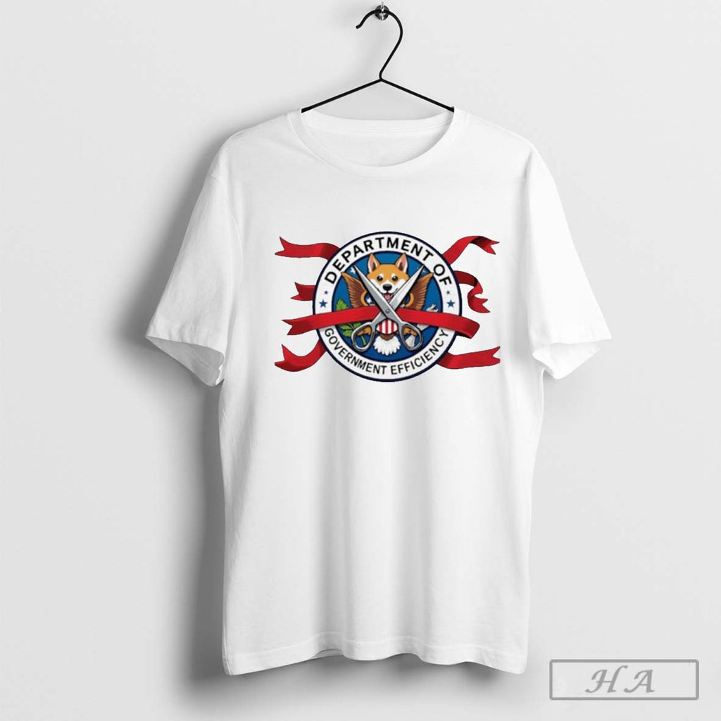 Official Doge Seal Department Of Government Efficiency Seal T-Shirts, Hoodie, Sweatshirt | InkRitualCo.com