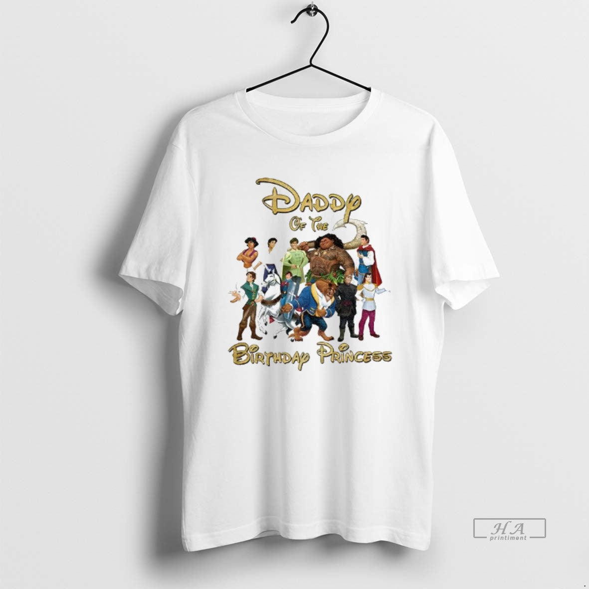 Official Daddy Of The Birthday Princess T-Shirts, Hoodie, Sweatshirt | InkRitualCo.com