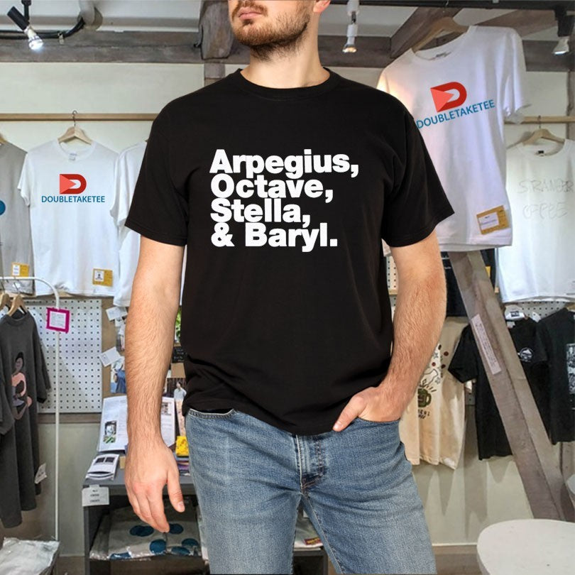 Daft Punk Arpegius Octave Stella And Baryl Crescendolls Roll Call Shirts
