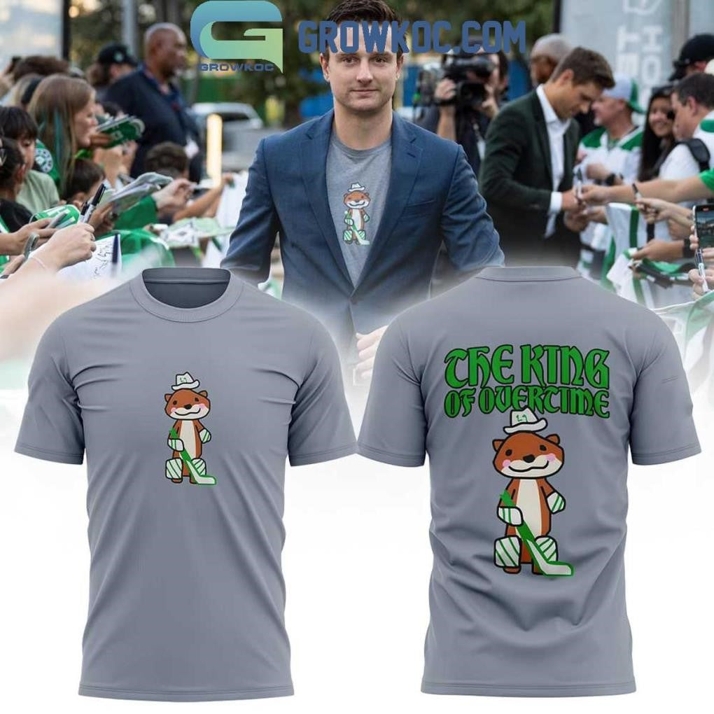 Dallas Stars Thomas Harley Otter The King Of Overtime Shirt