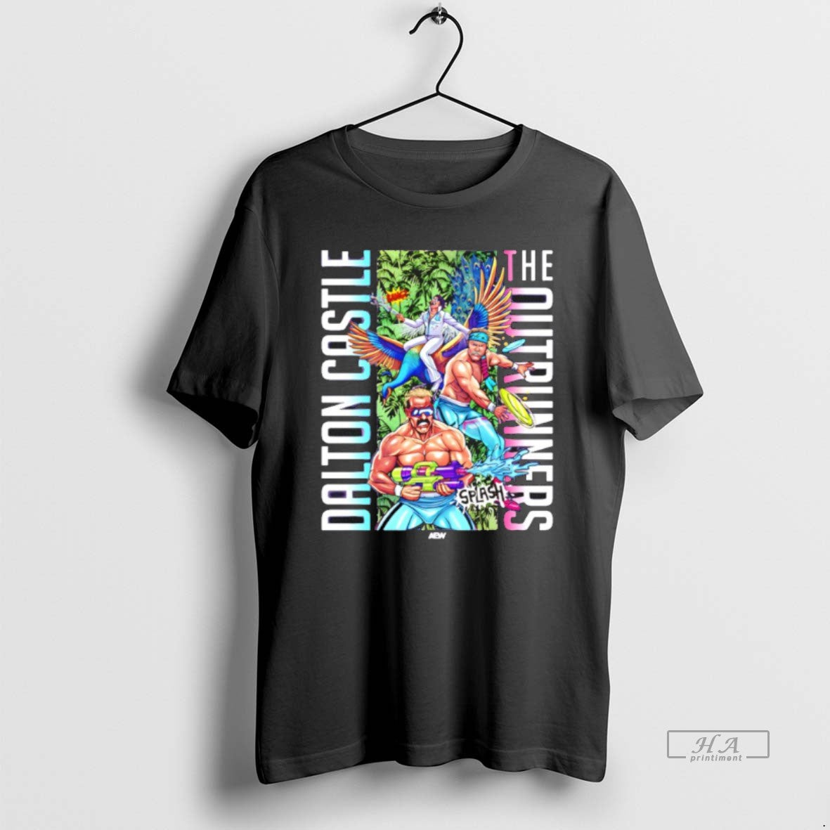 Official Dalton Castle And The Outrunners Peacockrunners Caricature T-Shirts, Hoodie, Sweatshirt | InkRitualCo.com