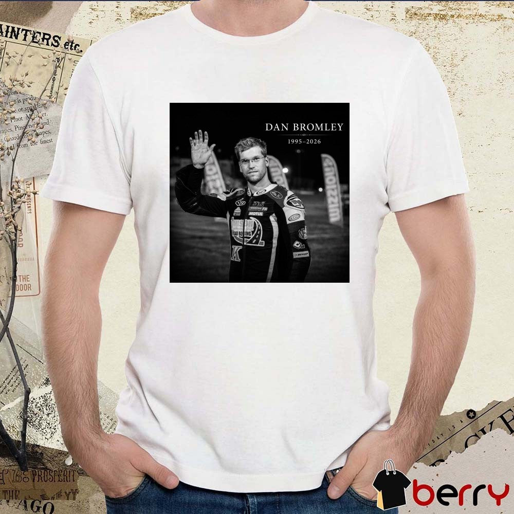 Dan Bromley 1995 – 2026 FloRacing Poster t-shirt
