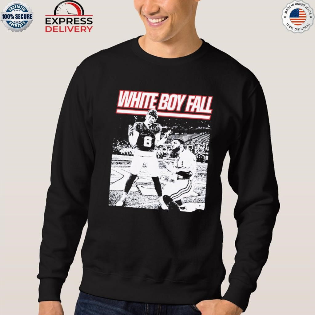 Dart And Skattebo White Boy Fall Shirt