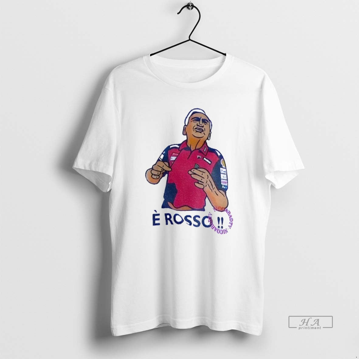 Official Davide Tardozzi Grand Prix 250cc E Rosso Cartoon T-Shirts, Hoodie, Sweatshirt | InkRitualCo.com