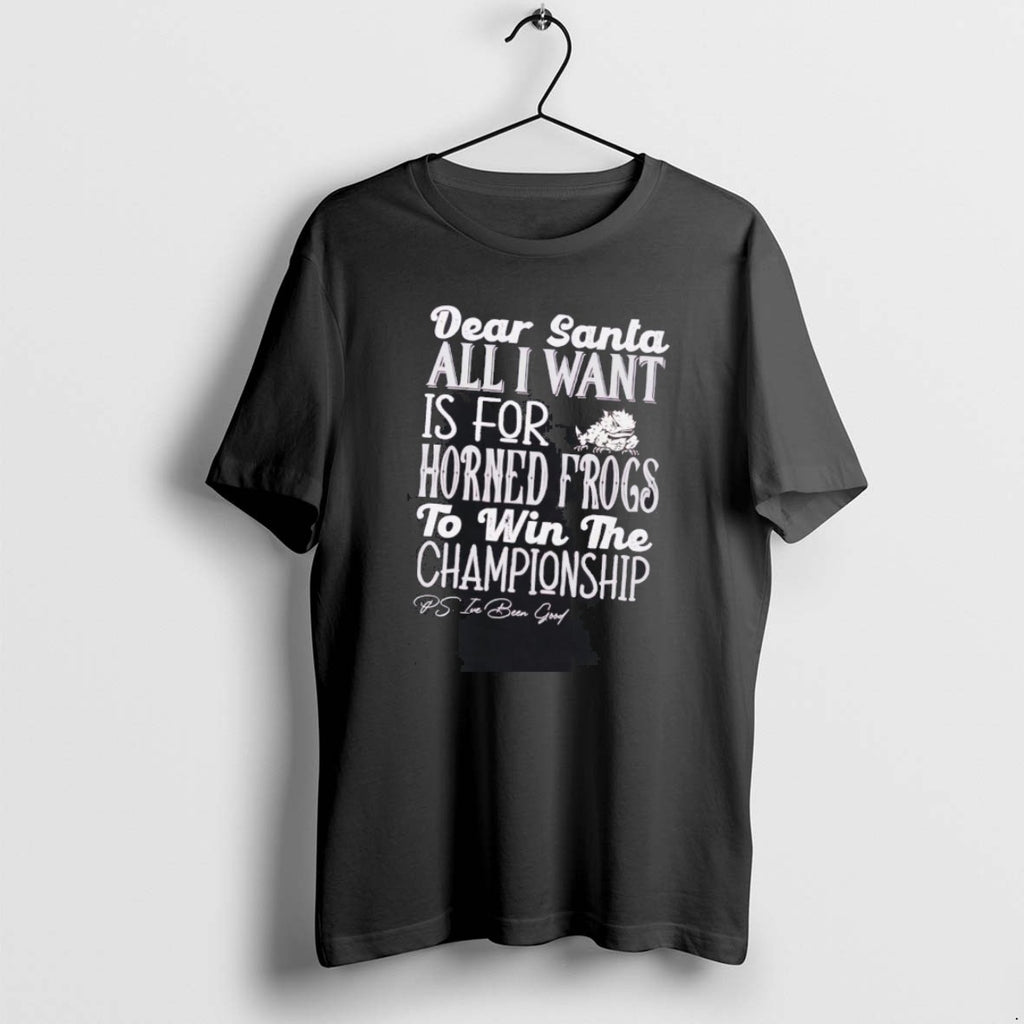 Official Dead Santa All I Want Is For The Tcu Horned Frogs To Win The T-Shirts, Hoodie, Sweatshirt | InkRitualCo.com