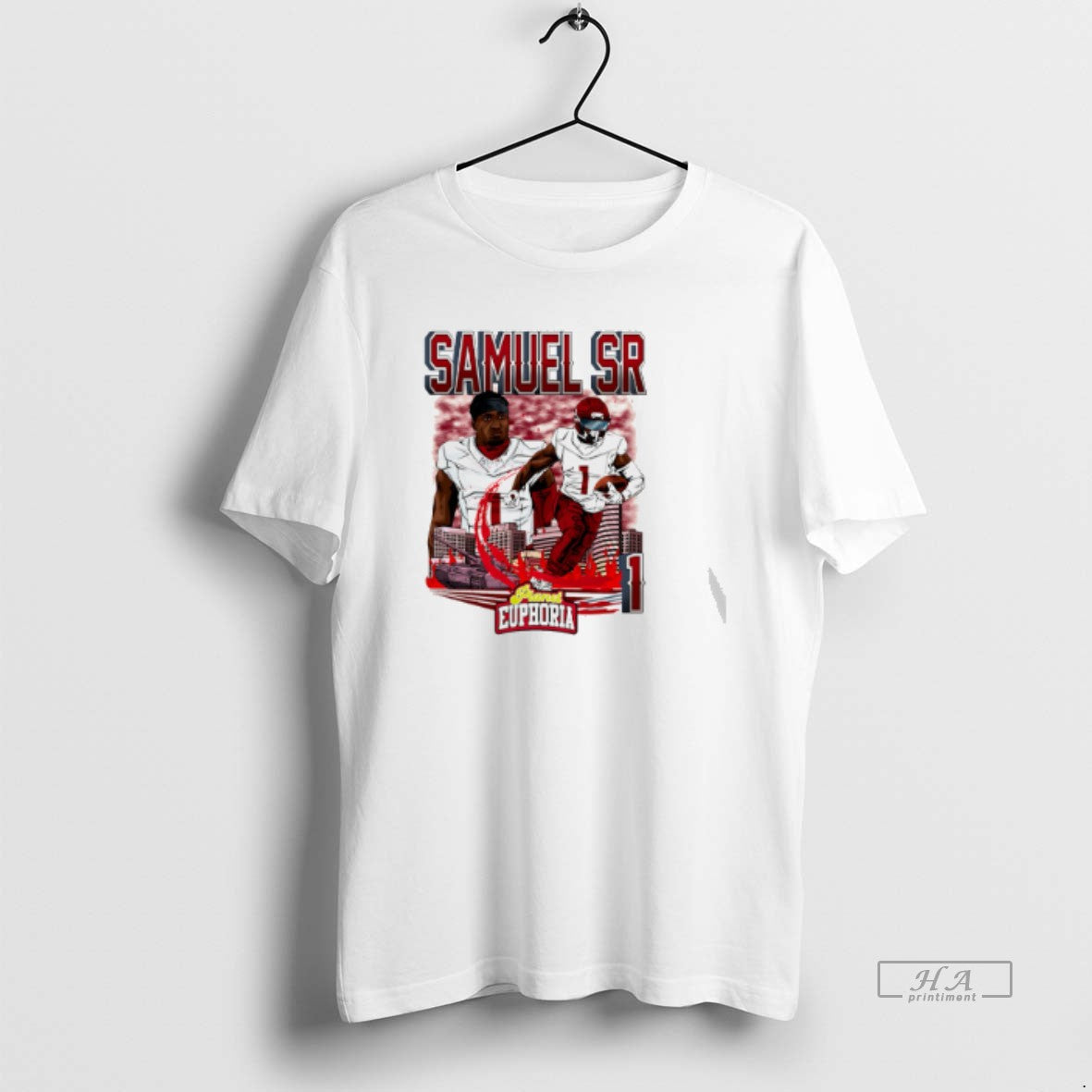 Official Deebo Samuel Sr Washington Commanders Player Skyline Comic T-Shirts, Hoodie, Sweatshirt | InkRitualCo.com
