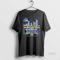 Official Delaware Fightin Blue Hens Champions Name Players Skyline City T-Shirts, Hoodie, Sweatshirt | InkRitualCo.com