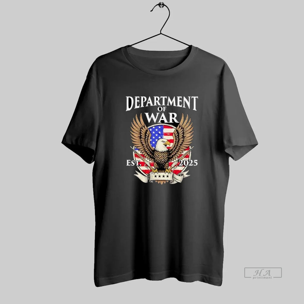 Official Department Of War Eagle With American Flag And Guns T-Shirts, Hoodie, Sweatshirt | InkRitualCo.com