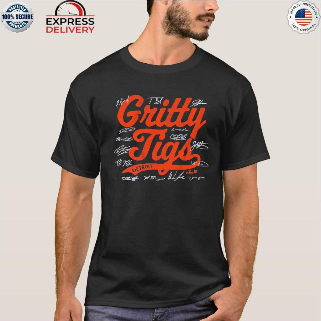 Detroit Baseball 2025 Gritty Tigs Shirt