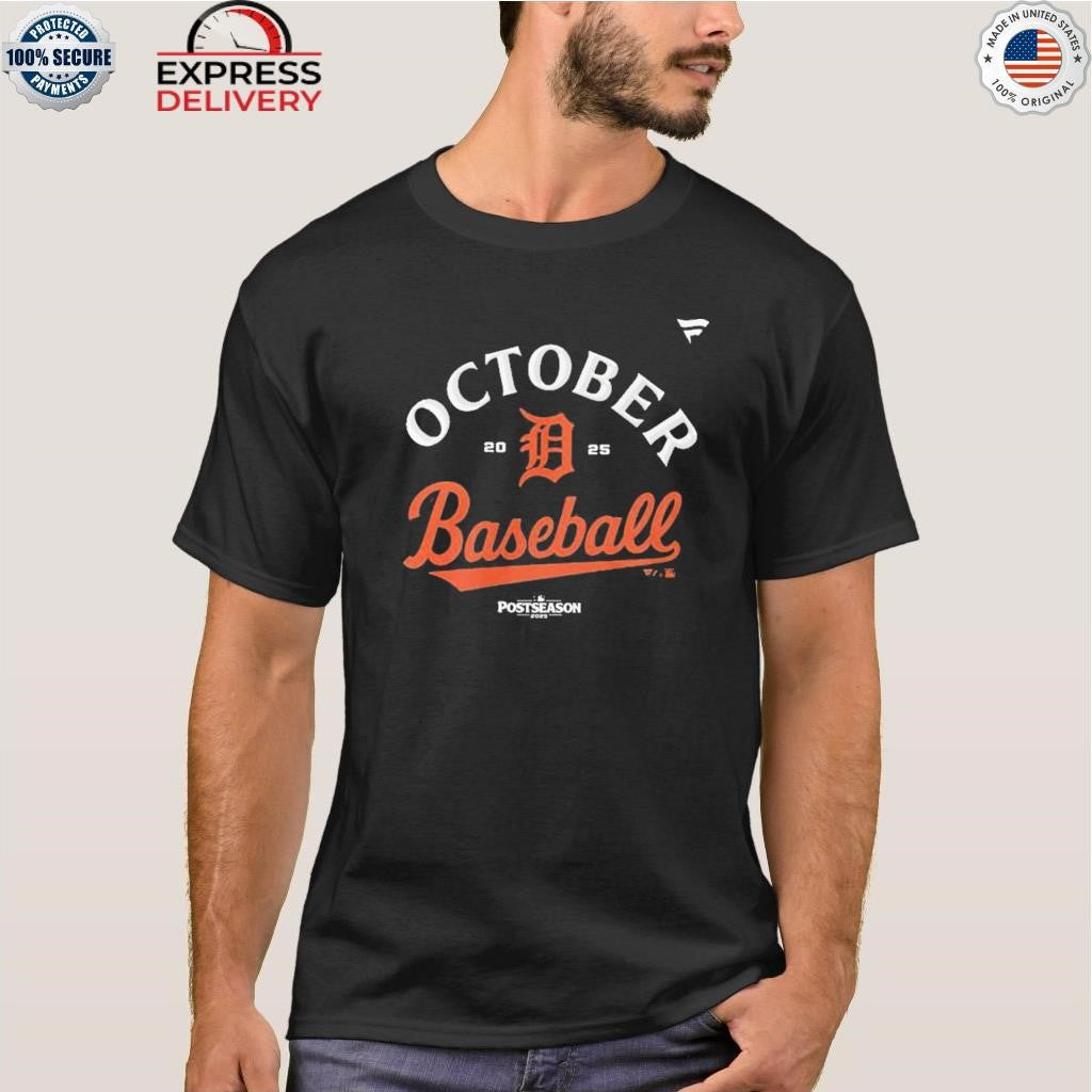 Detroit Baseball Tigers 2025 October Shirt