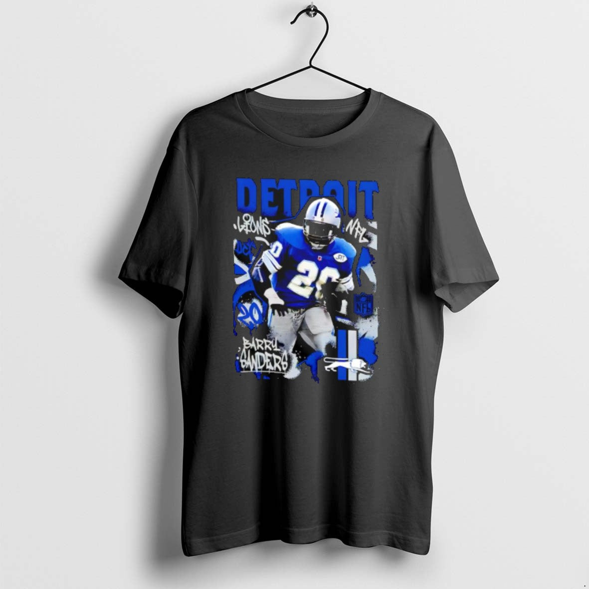 Official Detroit Lions Barry Sanders Star Player T-Shirts, Hoodie, Sweatshirt | InkRitualCo.com