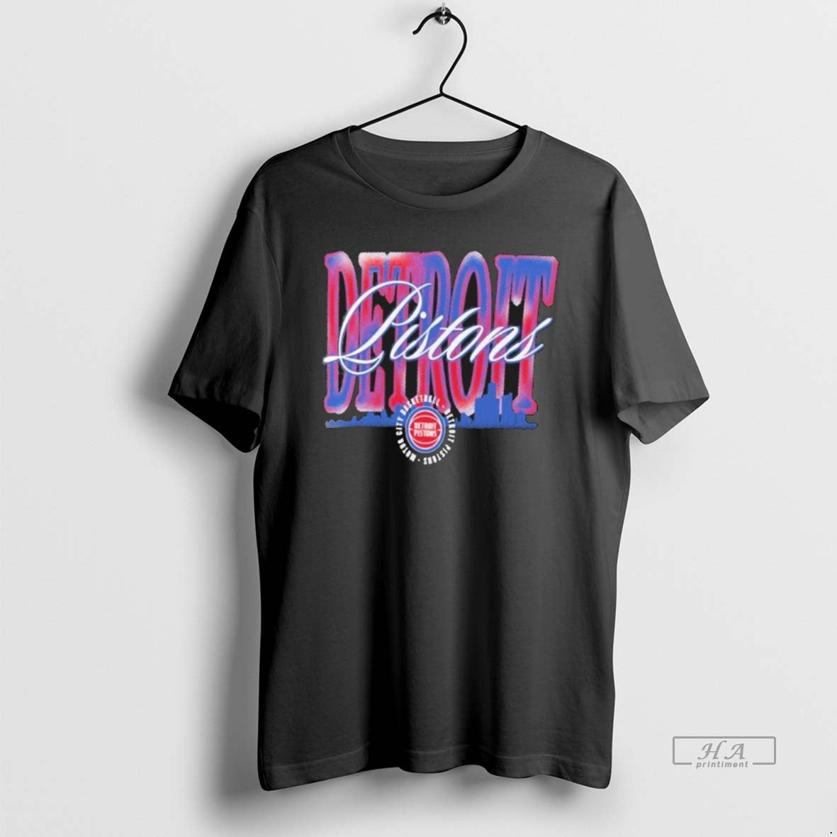 Official Detroit Pistons Chrome Legacy Skyline T-Shirts, Hoodie, Sweatshirt | InkRitualCo.com
