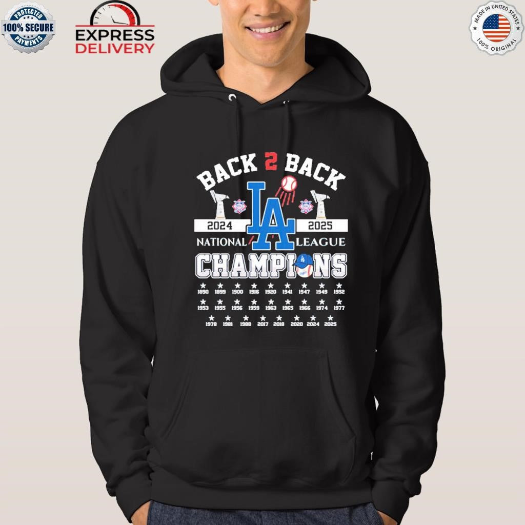 Dodgers B2B 2024-2025 National League Champions Shirt