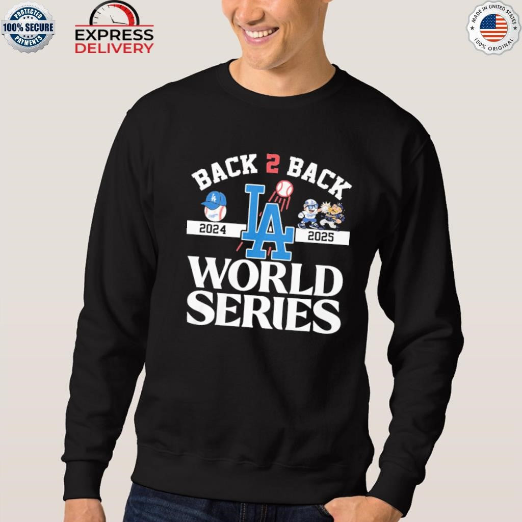 Dodgers Back 2 Back 2024-2025 World Series Shirt