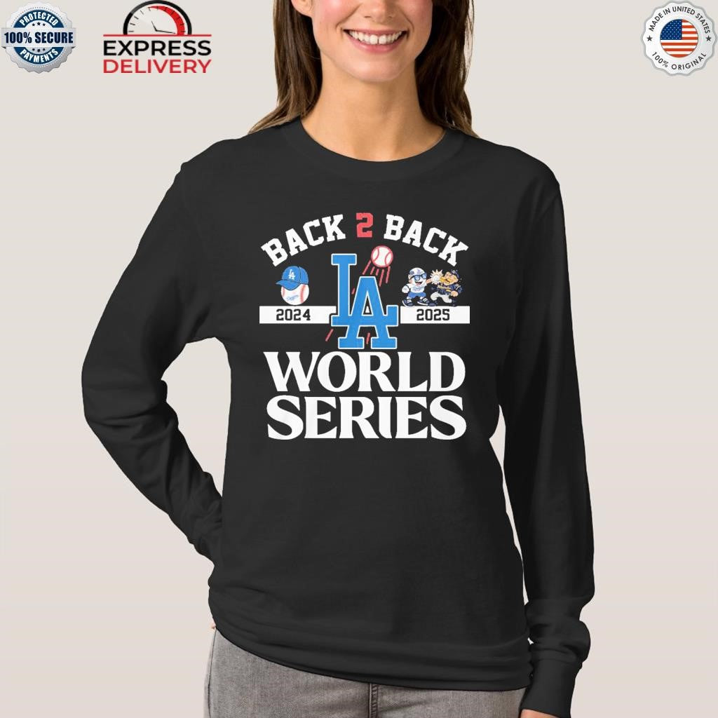Dodgers Back 2 Back 2024-2025 World Series Shirt