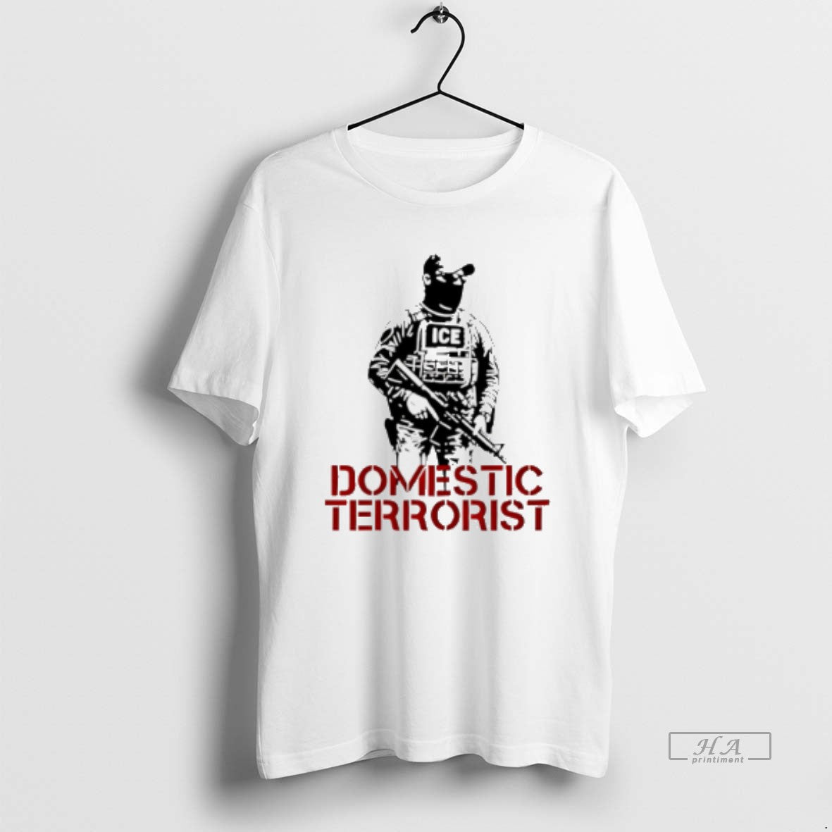 Official Domestic Terrorist Anti Ice Protect Immigrants T-Shirts, Hoodie, Sweatshirt | InkRitualCo.com
