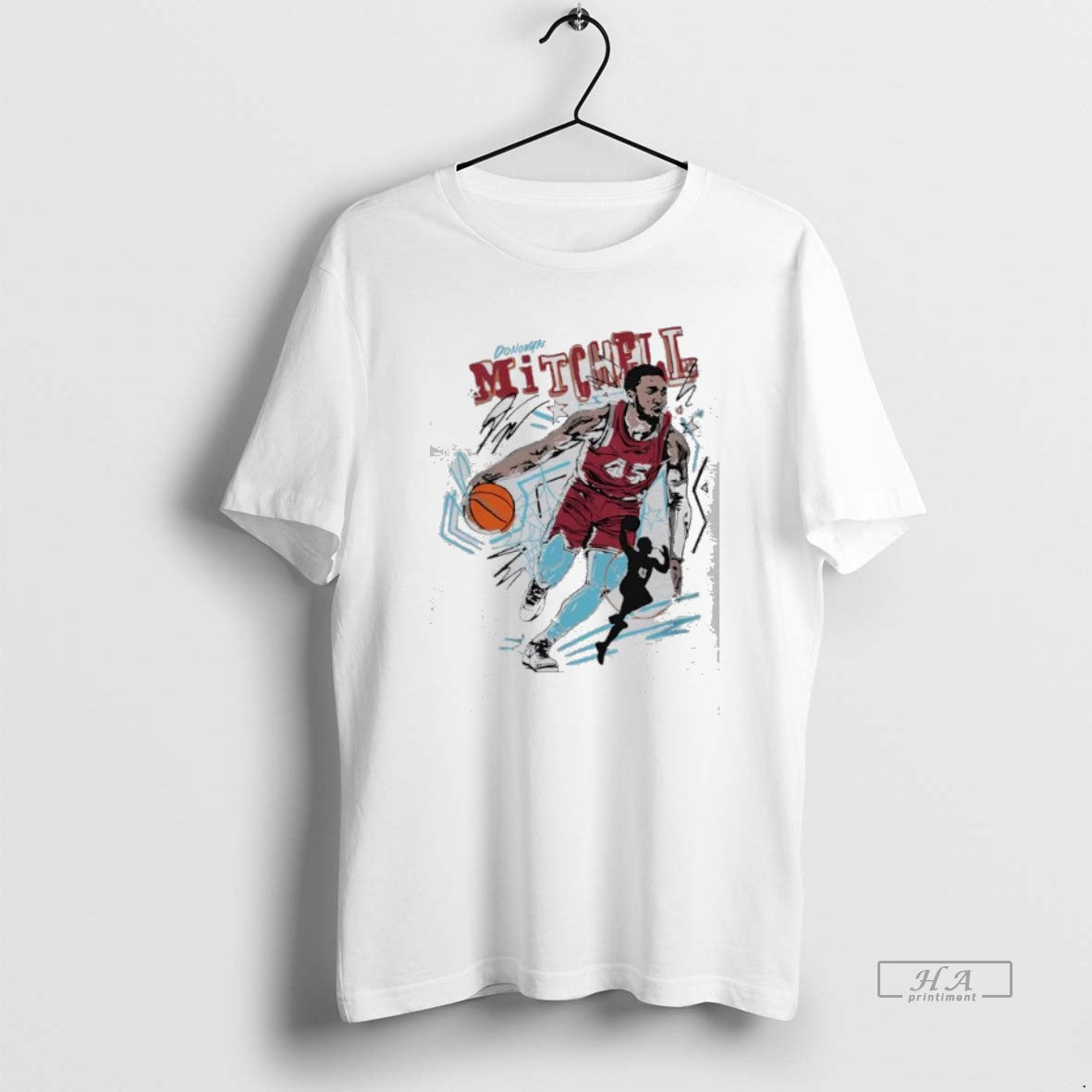 Official Donovan Mitchell Cleveland Scribble Player T-Shirts, Hoodie, Sweatshirt | InkRitualCo.com