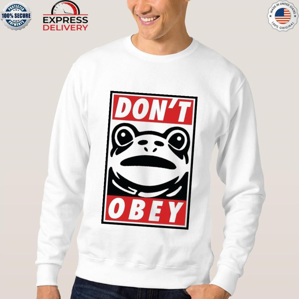 Don’t Obey Portland Frog Shirt
