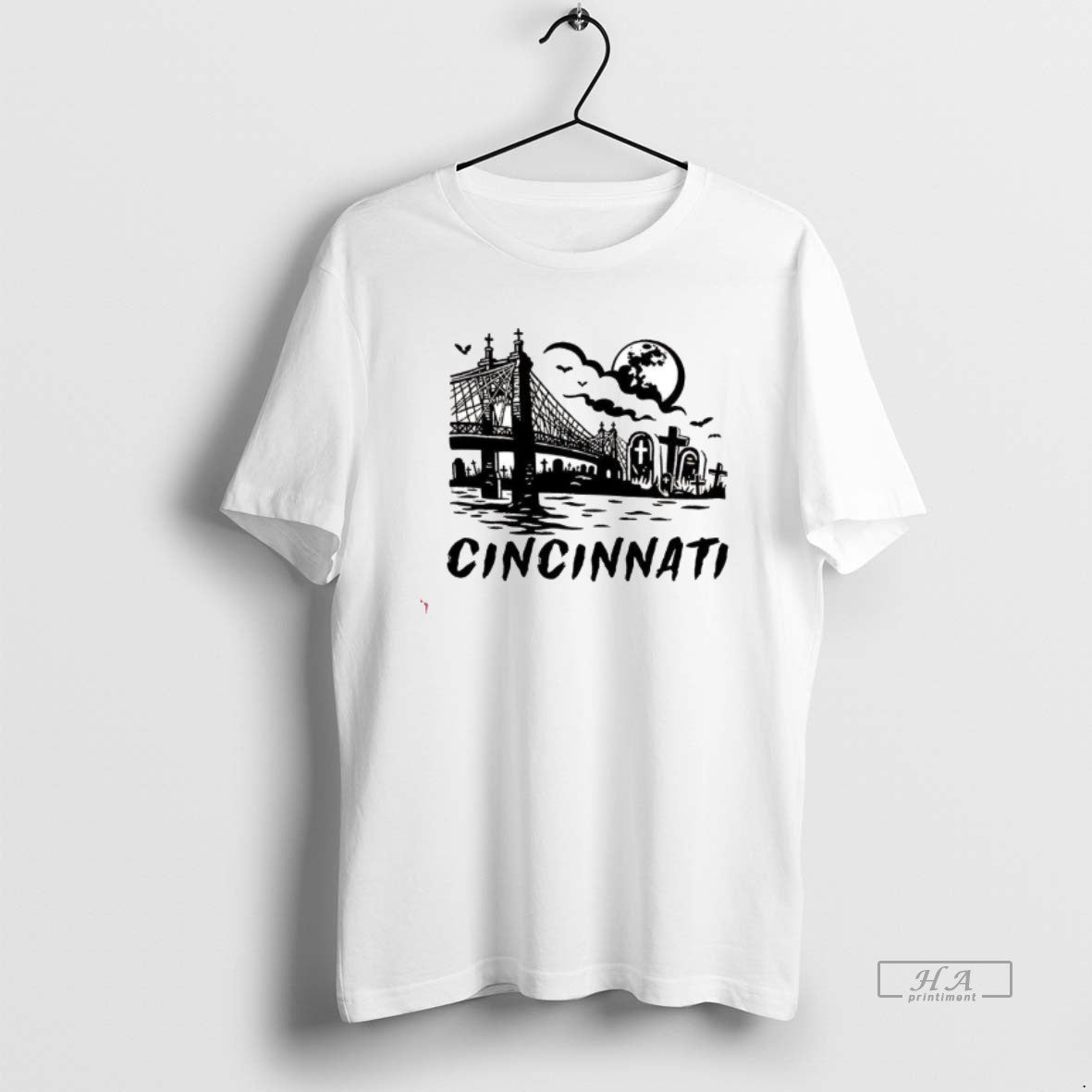 Official Downtown Spooky Halloween Bridge T-Shirts, Hoodie, Sweatshirt | InkRitualCo.com