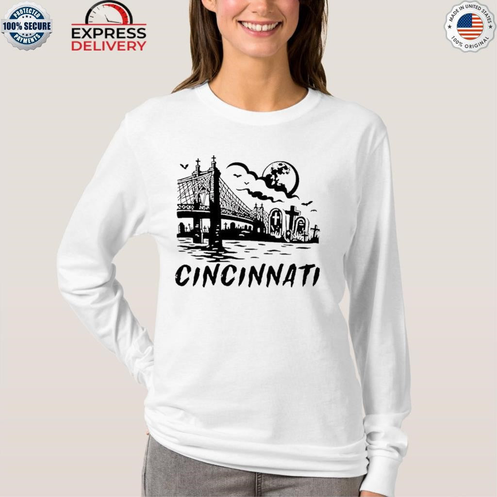 Downtown Spooky Halloween Cincinnati Shirt