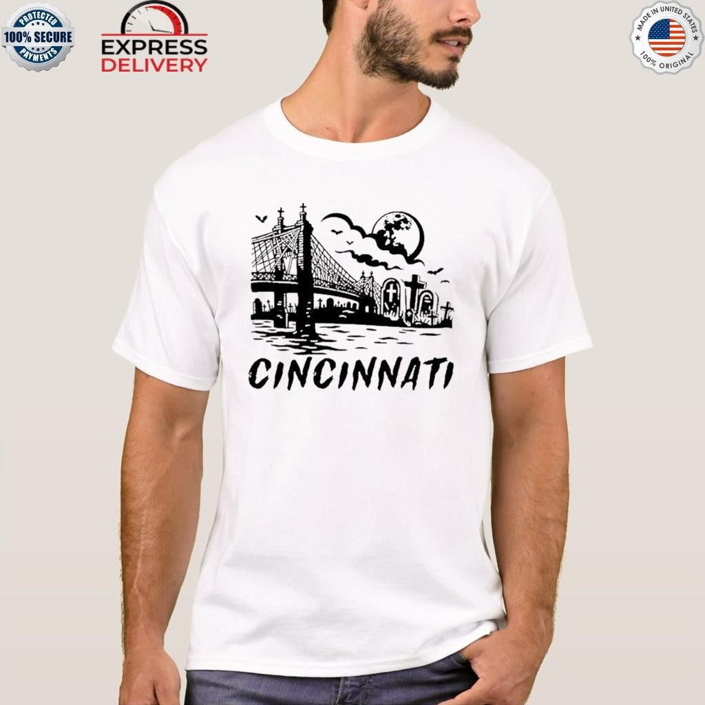 Downtown Spooky Halloween Cincinnati Shirt