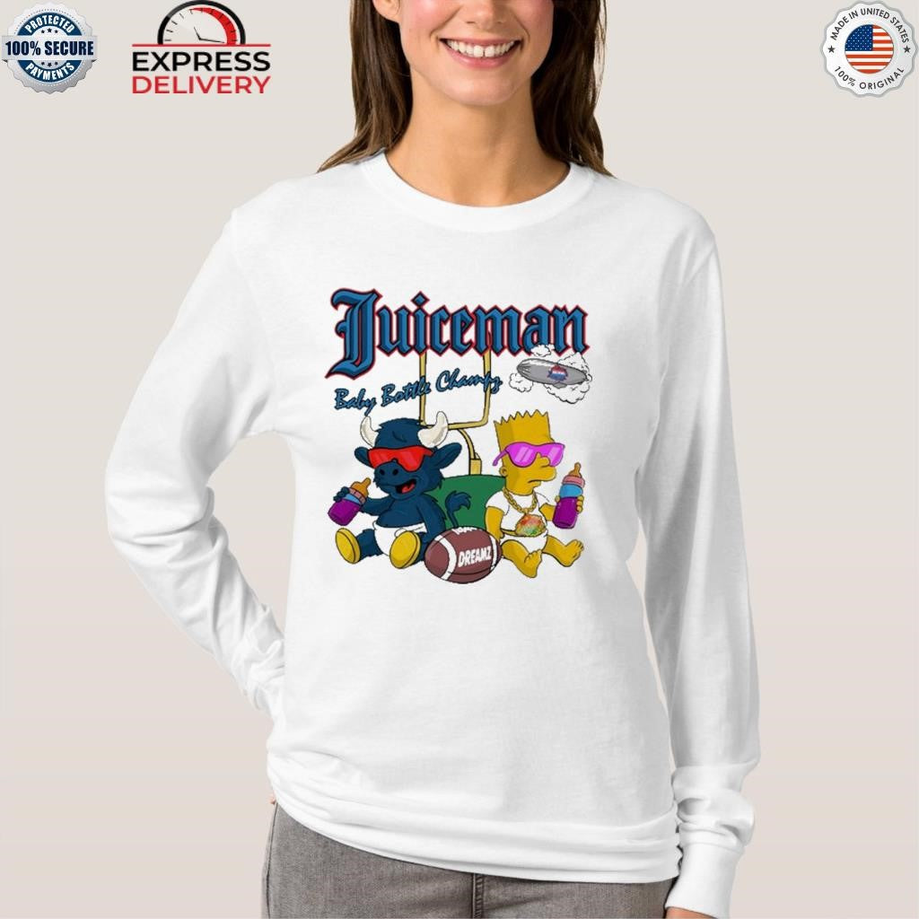 Dreamz Exotic Pop Juiceman Baby Bottle Champs Shirt