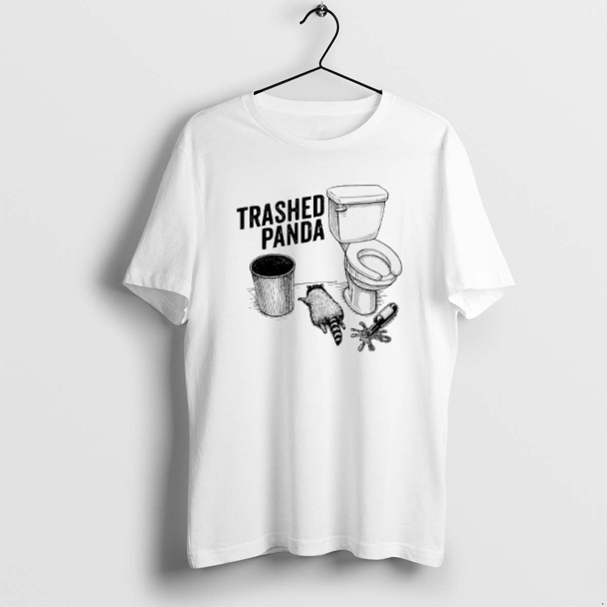 Official Drunk Raccoon Trashed Panda Funny T-Shirts, Hoodie, Sweatshirt | InkRitualCo.com