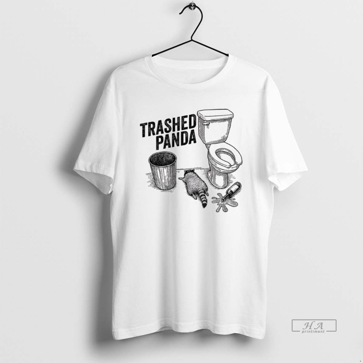 Official Drunk Raccoon Trashed Panda Meme T-Shirts, Hoodie, Sweatshirt | InkRitualCo.com