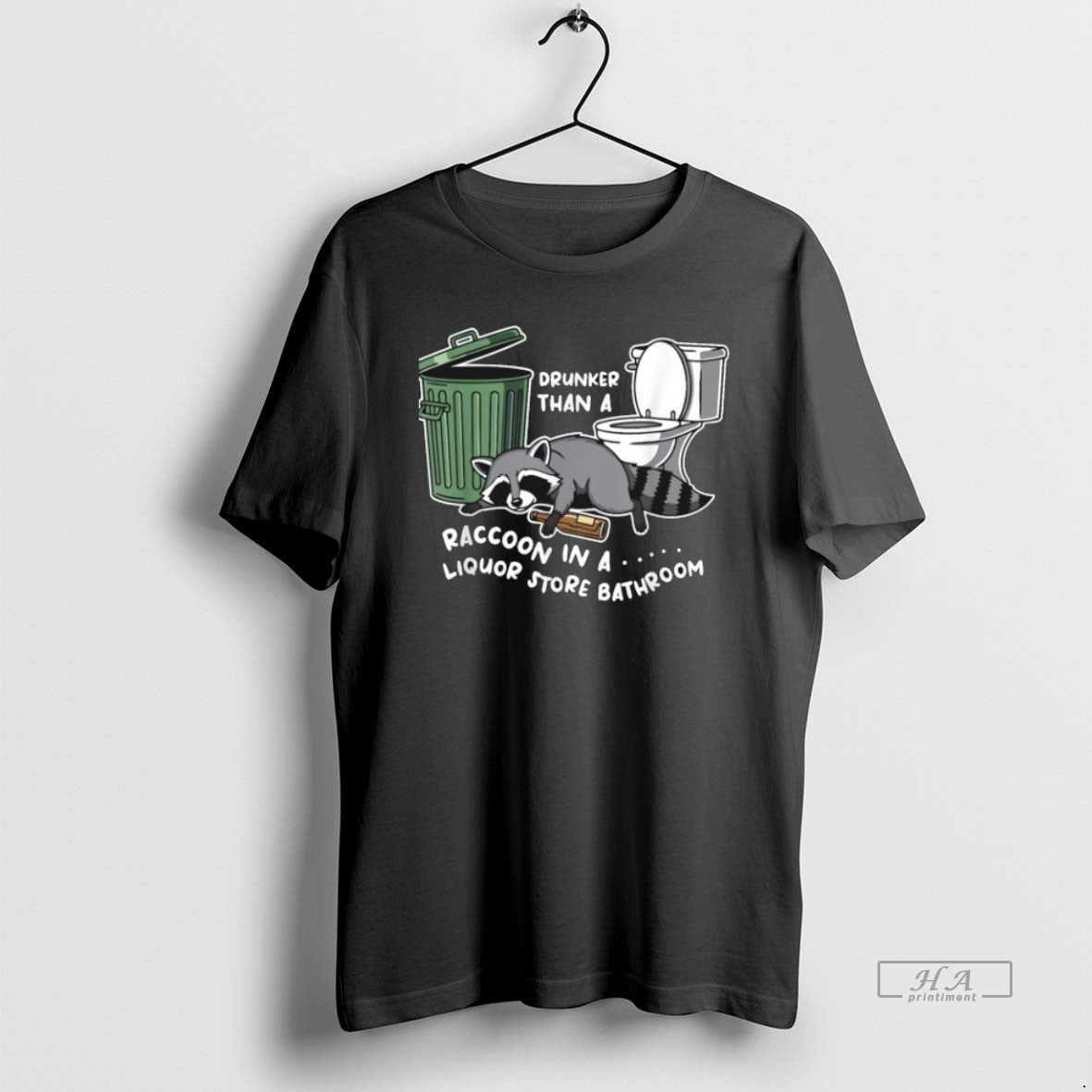 Official Drunker Than A Raccoon In A Liquor Store Bathroom T-Shirts, Hoodie, Sweatshirt | InkRitualCo.com