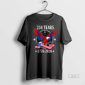 Official Eagle And Flag 250 Years 1776 2026 250th Birthday T-Shirts, Hoodie, Sweatshirt | InkRitualCo.com