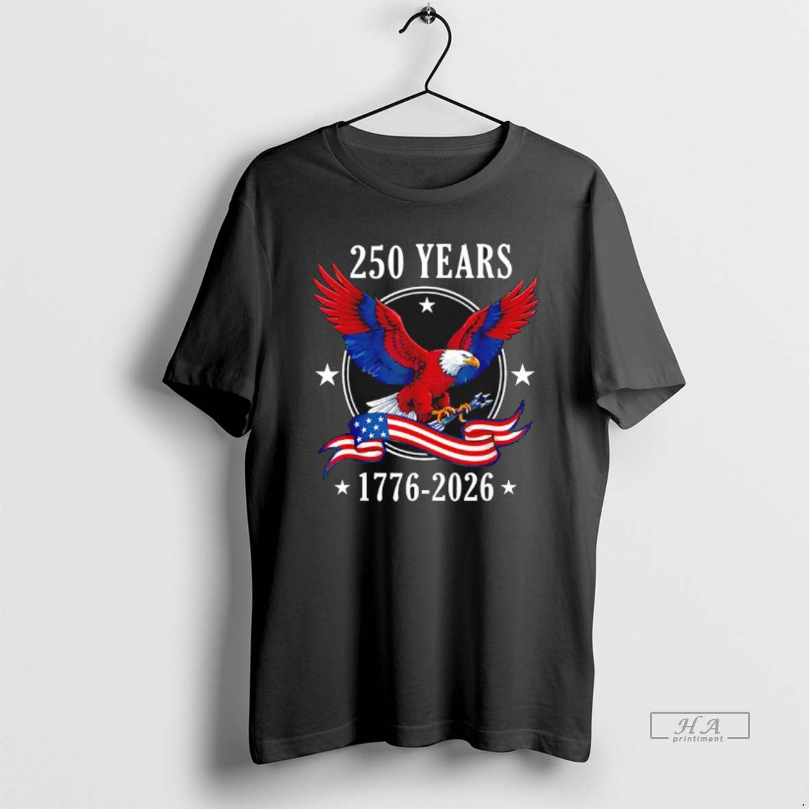 Official Eagle And Flag 250 Years 1776 2026 250th Birthday T-Shirts, Hoodie, Sweatshirt | InkRitualCo.com