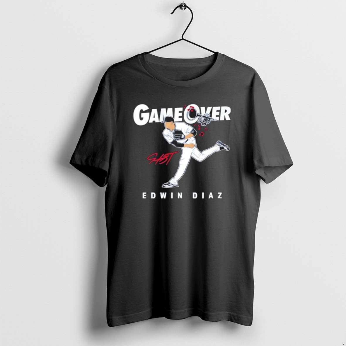 Official Edwin Diaz Game Over Los Angeles Signature T-Shirts, Hoodie, Sweatshirt | InkRitualCo.com