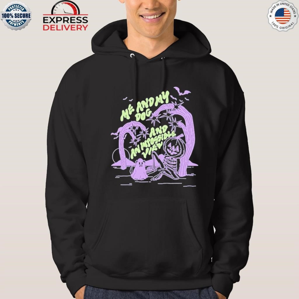 Emma Atterbury Me And My Dog And An Impossible View Halloween Shirt