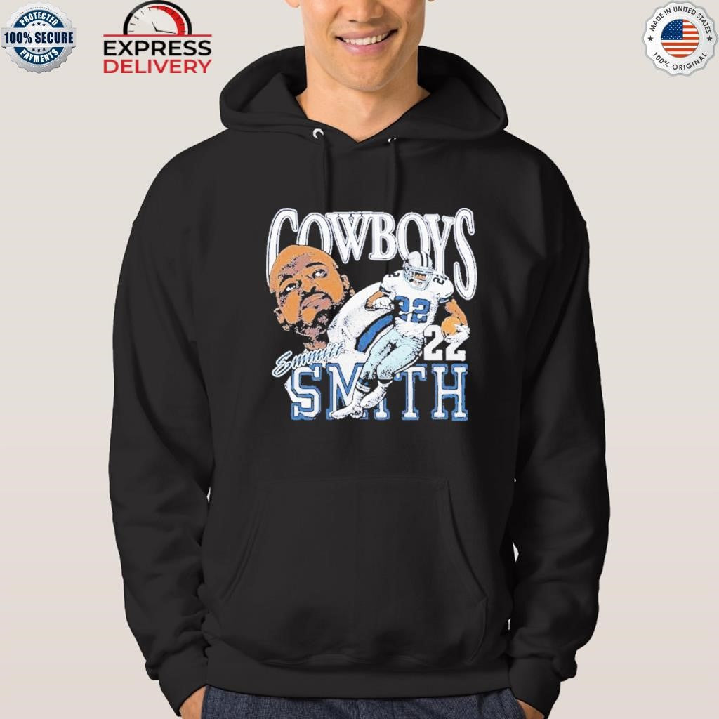 Emmitt Smith Dallas Cowboys Retired Player Classic Caricature Shirt