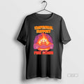 Official Emotional Support Fire Demon Inspired By Calcifer T-Shirts, Hoodie, Sweatshirt | InkRitualCo.com