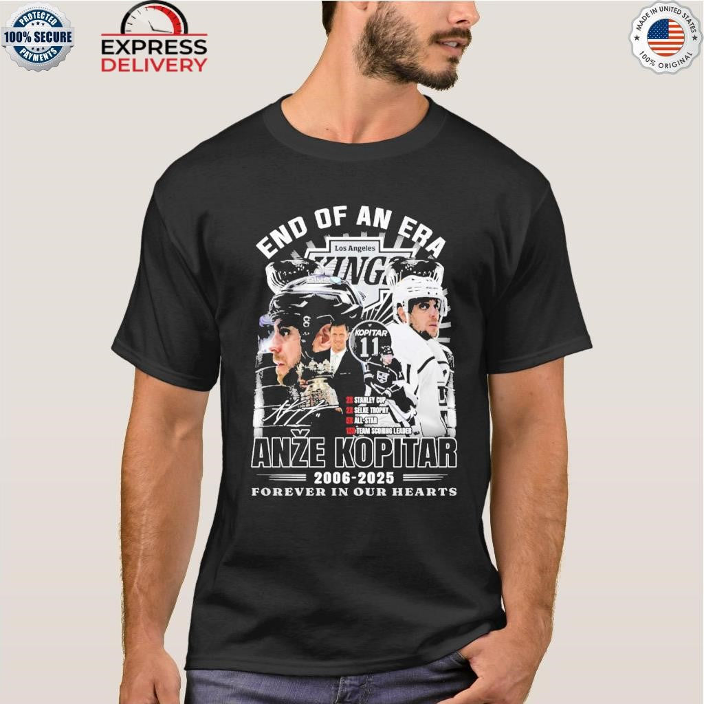 End Of An Era Anze Kopitar 2006-2025 Shirt