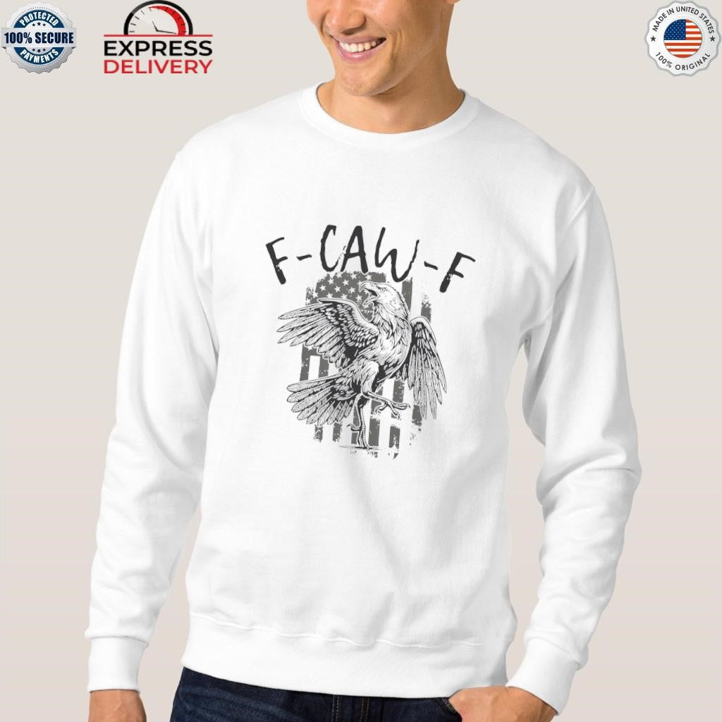F Caw F Eagle American Flag Shirt