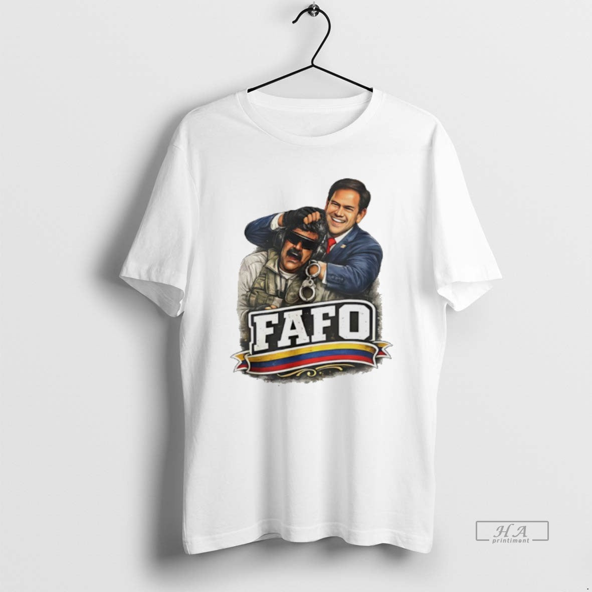 Official Fafo Marco Rubio With Maduro In A Headlock Graphic T-Shirts, Hoodie, Sweatshirt | InkRitualCo.com