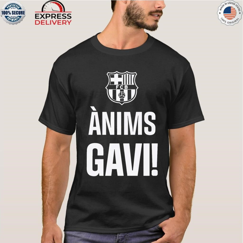 FC Barcelona Anims Gavi Shirt