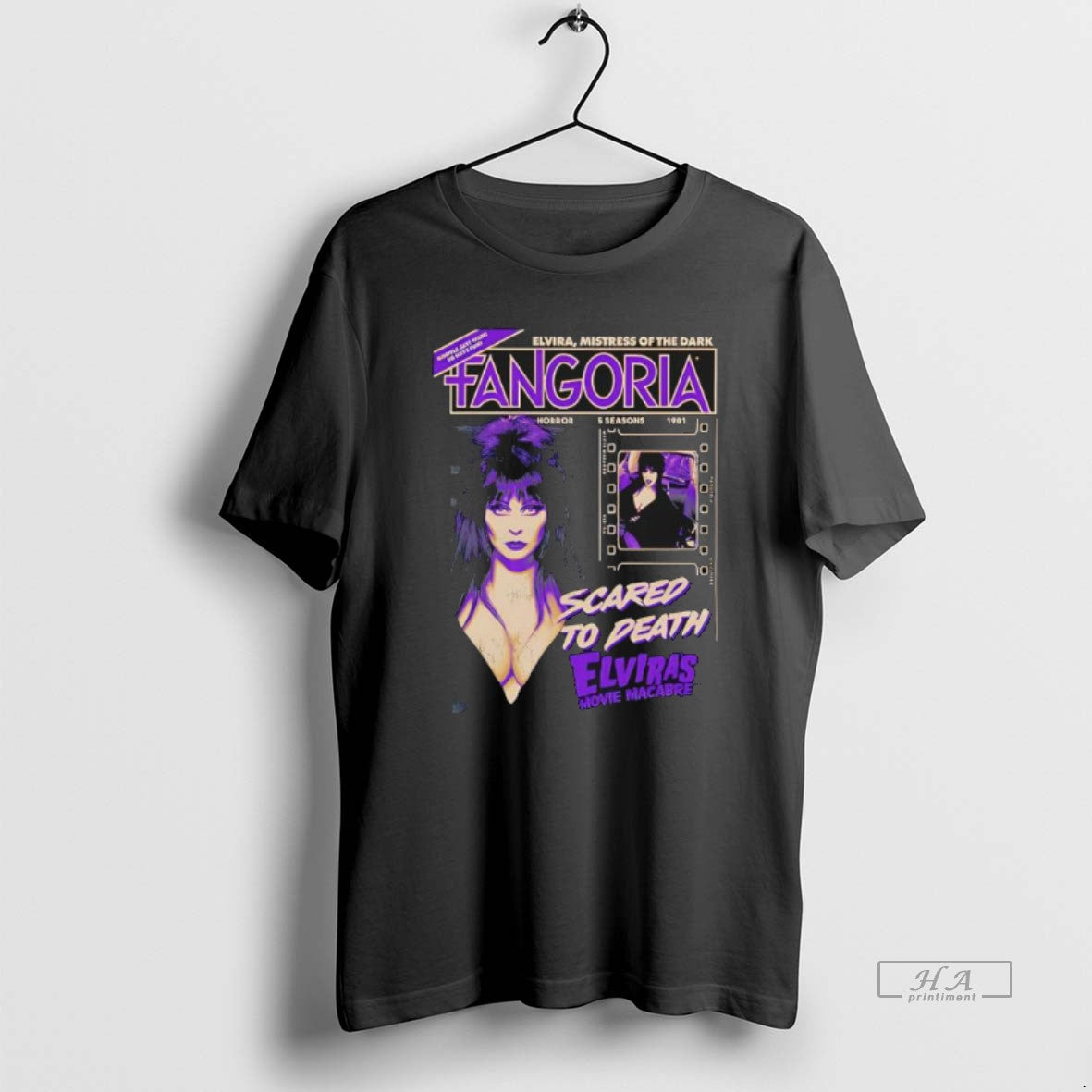 Official Fangoria Elviras Movie Macabre Mistress Of The Dark T-Shirts, Hoodie, Sweatshirt | InkRitualCo.com