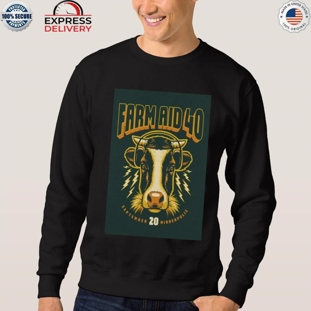 Farm Aid 40 Minnesota Event Shirt