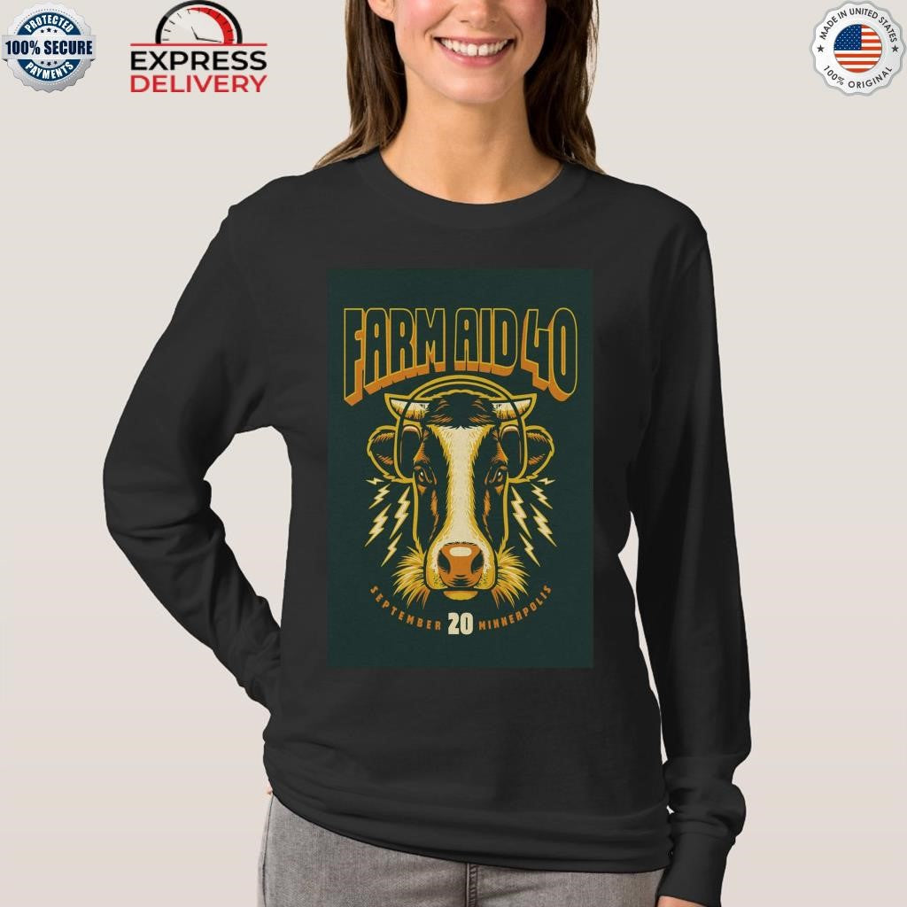 Farm Aid 40 Minnesota Event Shirt